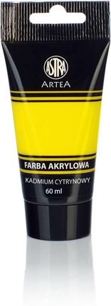 Astra Farba Akrylowa 60Ml Kadm Cytrynowy 200023