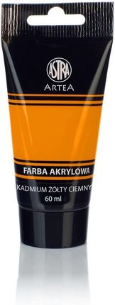 Astra Farba Akrylowa 60Ml Kadm Żółty Ciemny 200184