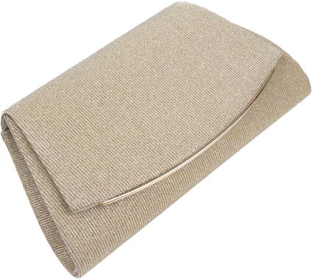 Torebka KOPERTÓWKA ŁAŃCUSZEK elegancka złota - zdjęcie 3