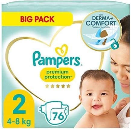 Pampers 2 Premium Protection 76Szt.