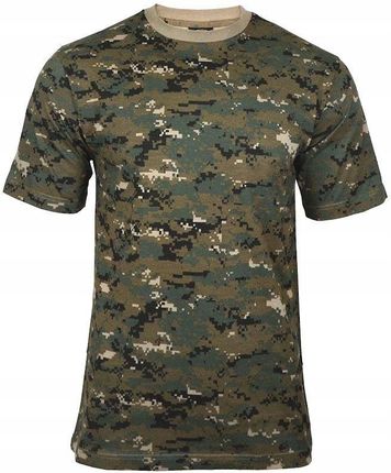 Koszulka moro T-Shirt Mil-Tec Digital Woodland L