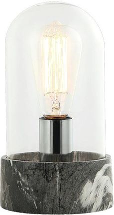 Nocna lampa stojąca do salonu sypialni (chrom, 24cm) Lucea 80412-03-T01-GW TIME