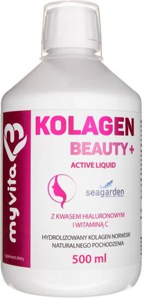 MyVita Kolagen Beauty+ Active Liquid SeaGarden płyn 500ml