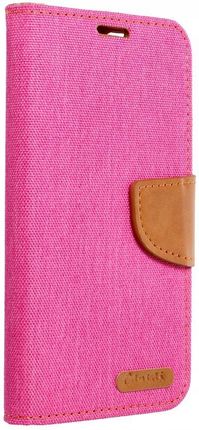 Kabura Canvas Book do Xiaomi Redmi Note 11/11S róż (eec435d7-bbe8-4906-9434-d81c7e40231a)