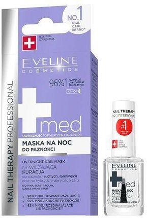 Eveline Nail Therapy Maska Na Noc Do Paznokci Med+ 12Ml