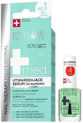Eveline Nail Therapy Utwardzające Serum Do Paznokci Med+ 12Ml