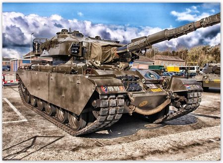Fototapeta 254x184 Czołg Militaria Tank