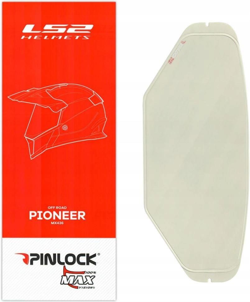 Kask motocyklowy Ls2 Pinlock Przeciw Parowaniu Szyby Do Kasku Mx436 ...