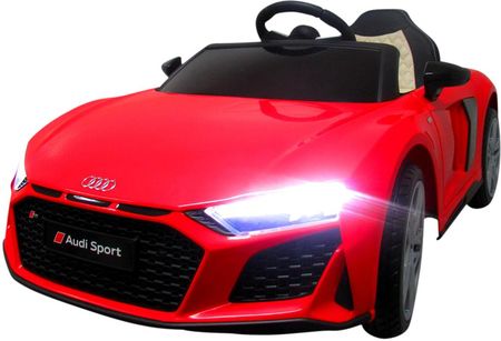 Audi R8 Sport Czerwony Auto Na Akumulator Eva Skóra Pilot