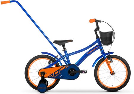 Tabou Rower Dziecięcy Rocket Lite 16 Niebieski-Pomarańczowy / Rozmiar Koła 16"