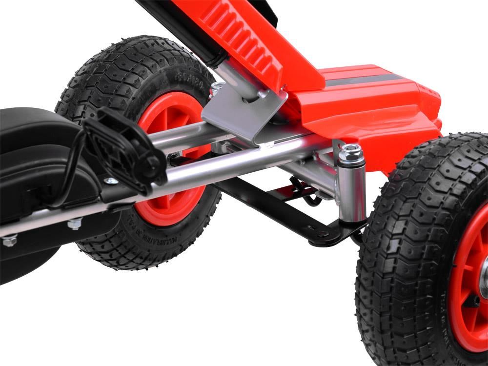 Jokomisiada Gokart Na Pedały Pompowane Koła Sp0152 Red - zdjęcie 1 Jokomisiada Gokart Na Pedały Pompowane Koła Sp0152 Red
