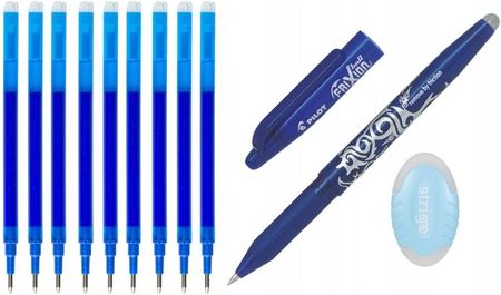 Długopis Pilot Frixion 0,7 + 9 Wkładów + Gumka