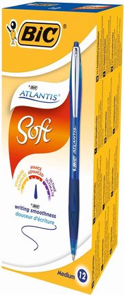 Długopis niebieski Bic Atlantis Soft 902132