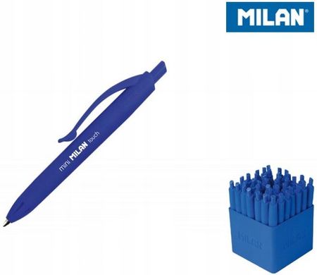 Długopisy Milan Niebieskie Automatyczne 40szt