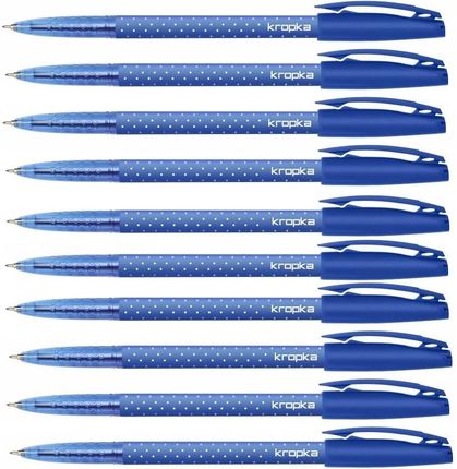 Długopis Rystor Kropka 0.25-0.3mm niebieski x 10