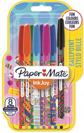 Długopis Paper-Mate InkJoy Candy Pop 8szt Komplet