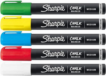 Marker Kredowy Sharpie Chalk Markers Medium Mix Kolorów Blister /5 sztuk/ 2157733