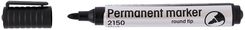 Zdjęcie Marker permanentny D.Rect, końcówka okrągła, 1-3 mm, czarny, 2150 - Karczew