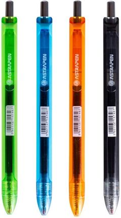 Długopis automatyczny 4 szt Stripes Astra Pen