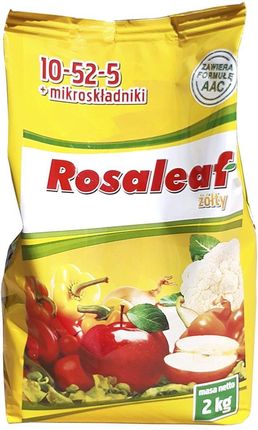 Rosier Rosaleaf Żółty Nawóz Npk 10-52-5-2-6.6 2kg