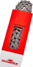 Zdjęcie Sunrace Cnm54 Chain 6 7 Speed 116 Links Szary 2022 - Morąg