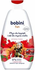 Zdjęcie Bobini Fun płyn do kąpieli i żel do mycia o zapachu malin 500ml - Cybinka