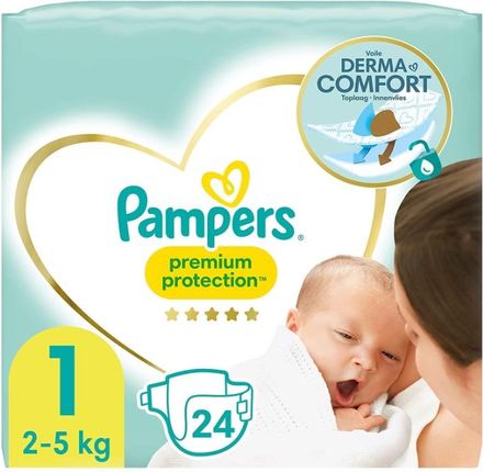 Pampers Premium Protection rozmiar 1 (2-5 kg) 24Szt.