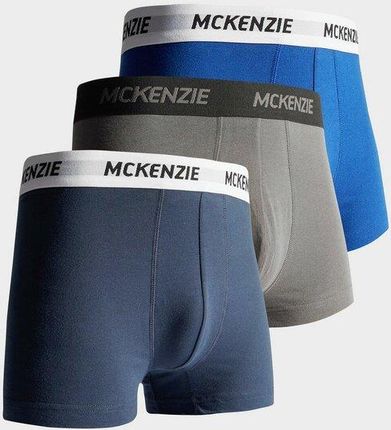 McKENZIE BOKSERKI WYATT 3 PACK OF BOXER SHORTS GRANATOWY MCKAA12214