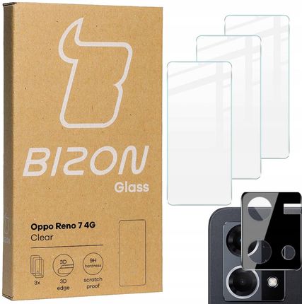 Szkło hartowane + aparat Bizon do Oppo Reno 7 4G (e61cdbd4-949d-4d91-94f3-eca178f1108d)