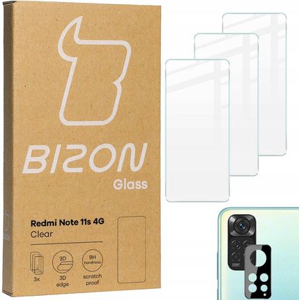 Szkło hartowane +aparat Bizon do Redmi Note 11S 4G (da4f3300-1813-47e4-9f57-1703083023c6)