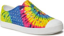 Trampki NATIVE - Jefferson Print 11100101-8994 Shell White/Shell White/Neon Multi Tie Dye