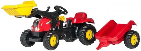 Rolly Toys Traktor Z Łyżką I Przyczepą 23127