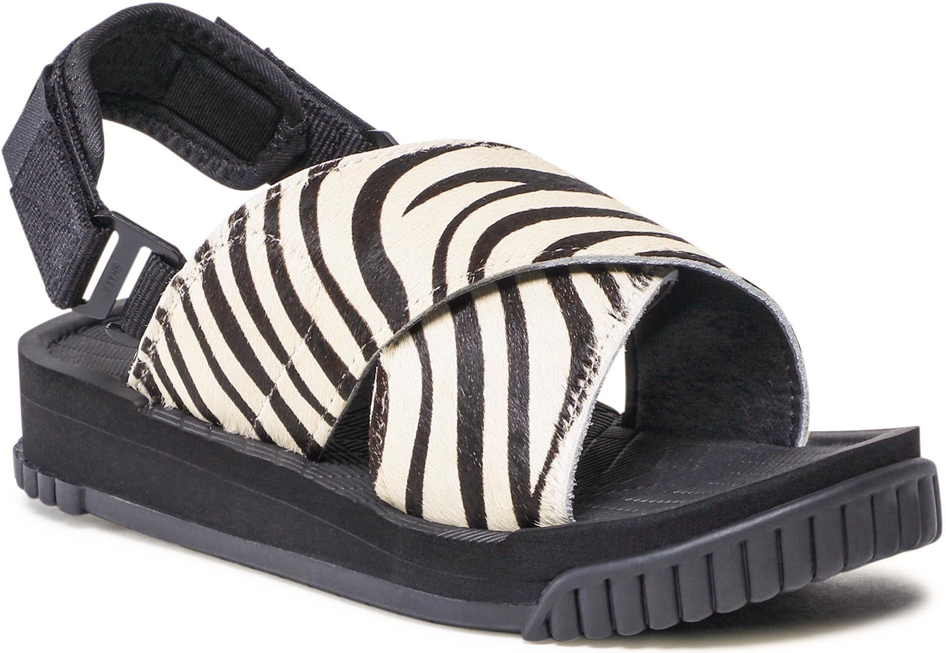 Sandały SHAKA - Fiesta Cowhair 433175 Zebra 01C - Ceny i opinie