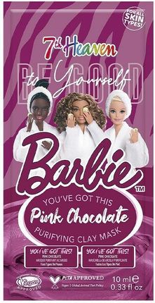 7Th Heaven Maseczka Do Twarzy Barbi Pink Chocolate Clay 10 Ml