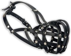 Zdjęcie Dingo Kaganiec skórzany nitowany Jamnik 2 - Koluszki