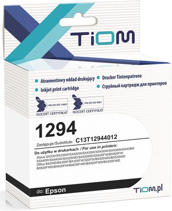 TIOM TUSZ DO EPSON 1294   C13T12944012 500 STR YELLOW (TIE1294Y)