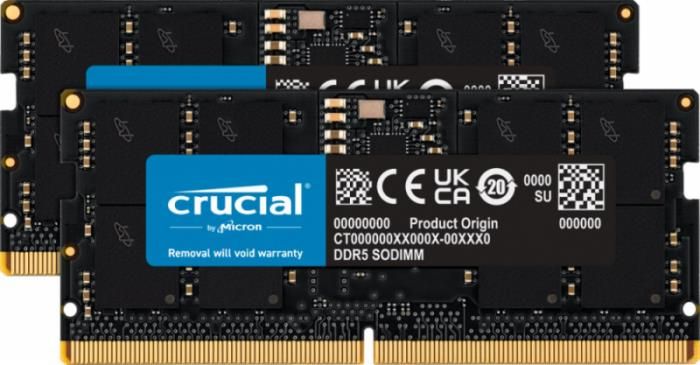 Pamięć RAM Crucial DDR5 32GB 4800MHz 40CL (CT2K16G48C40S5