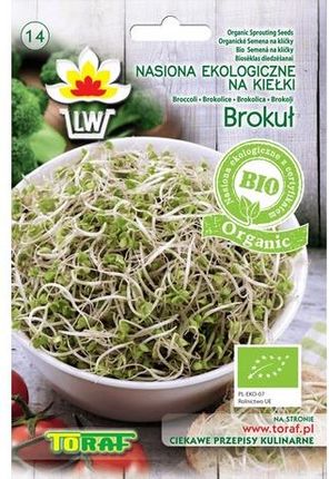 Toraf Nasiona Na Kiełki Bio Brokuł Organic 10G