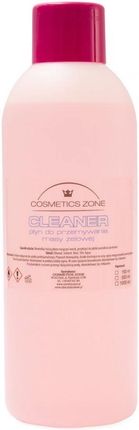 Cosmetics Zone Cleaner 1000 Ml - Odtłuszczacz Do Paznokci Hybrydy Żelu Truskawkowy