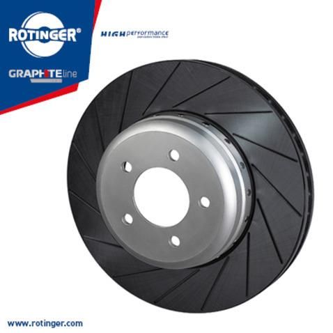 ROTINGER Set Di 2 Dischi Freno Anteriori Con Rivestimento Anticorrosione - RT 20215-GL T6 - Specifiche OE, Diametro 347,8mm - Inviaci Il VIN Per La Compatibilità!