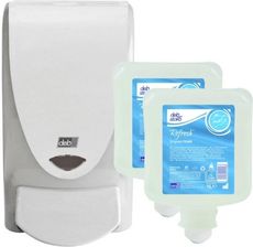 Zdjęcie DEB Original Foam zestaw 2x mydło w pianie 1l + dozownik - Grajewo