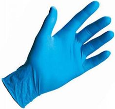 Zdjęcie Abena Rękawiczki Nitrylowe Niebieskie L 100szt. - Nidzica