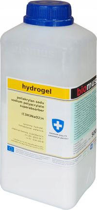 Poliakrylan Sodu hydrogel hydrożel 500g Biomus