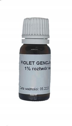 Fiolet Gencjanowy roztwór wodny Pyoctanina 1% 50ml