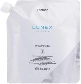 Kemon Lunex System Ultra Powder Rozjaśniacz Do Włosów W Proszku 9 Tonów 400G