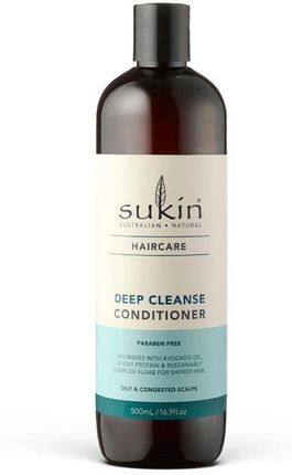 Sukin Deep Cleansing Odżywka Głęboko Oczyszczająca Włosy 500 ml