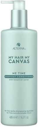 Alterna My Hair Canvas Me Time Everyday Conditioner With Botanical Caviar Wegańska Odżywka Na Każdy Dzień Z Botanicznym Kawiorem 488 ml