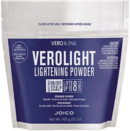 Joico Vero Light Powder Rozjaśniacz W Proszku, Nie Pyli, Do 8 Tonów, 907G