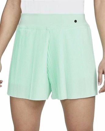 Nike Dri-Fit Ace Pleated Womens Polo Shirt Mint Foam M