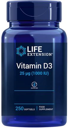 Life Extension Vitamin D3 1000 Iu Eu 250 Kaps.